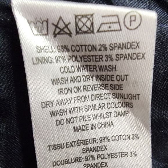 French connection navy and pink pixelated floral cut out dress‎ size 6 - Picture 9 of 9